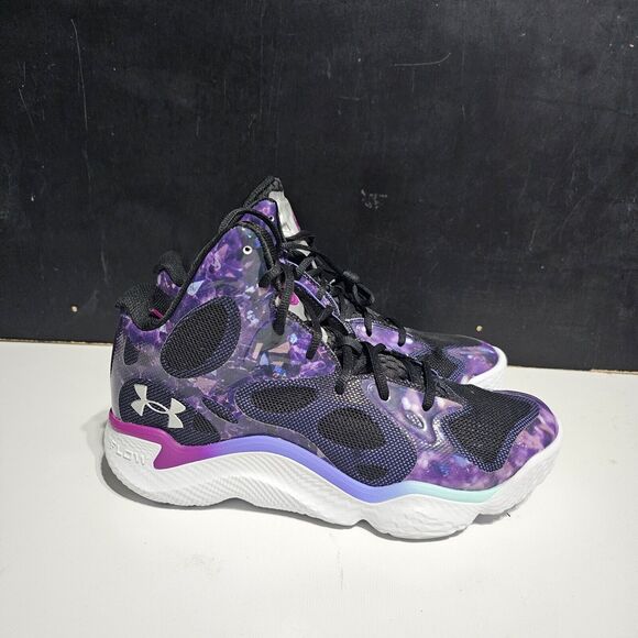 New Men\'s Under Armour Tuff Crowd x Curry Spawn Shoes FloTro 3026842-500 Sz 10.5 main image 4